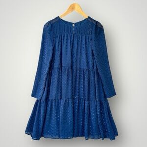 🎉5 for $45 🎉 Blush Dress Girls Size 14 Blue